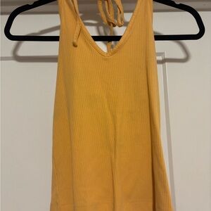 Old Navy Gold Halter Top